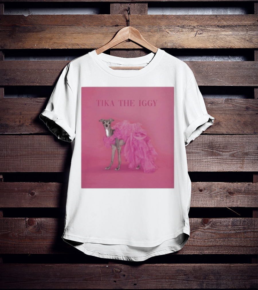 Tika The Iggy Pink Ruffle Fashion Tour T-Shirt