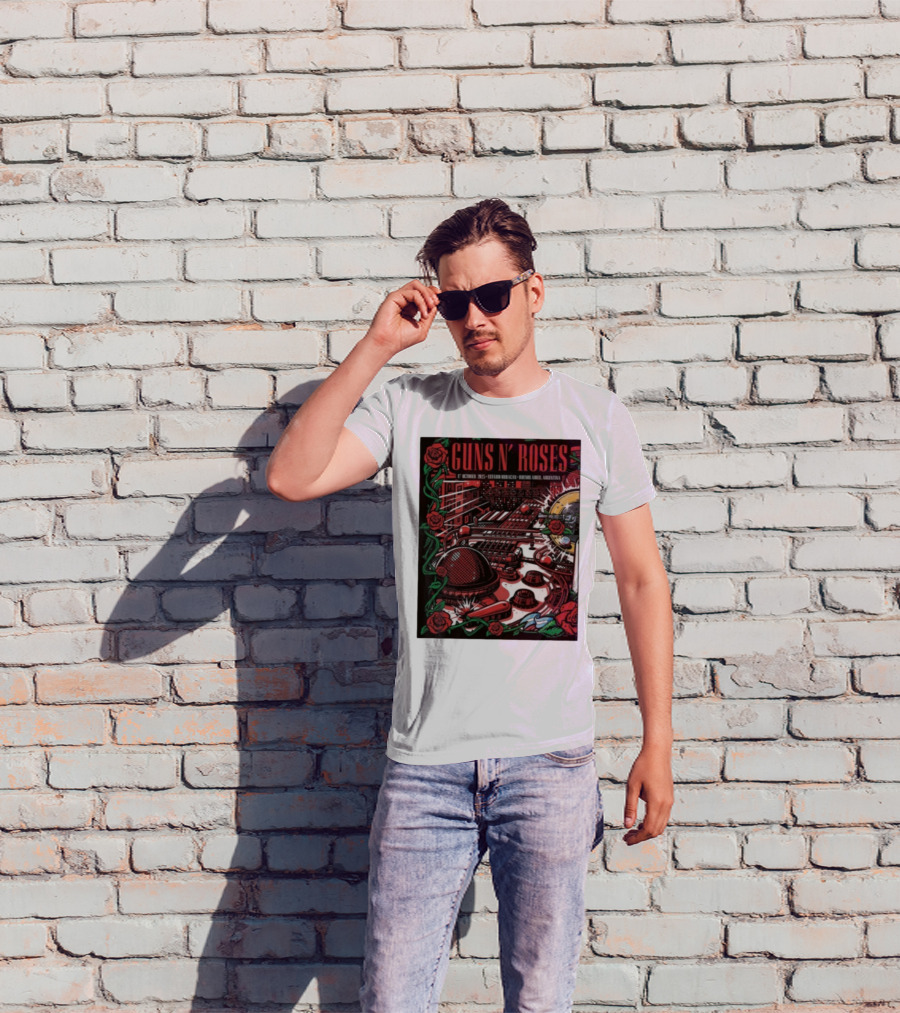 Guns N’ Roses Estadio Huracán 1st October 2025 Buenos Aires Argentina T-Shirt