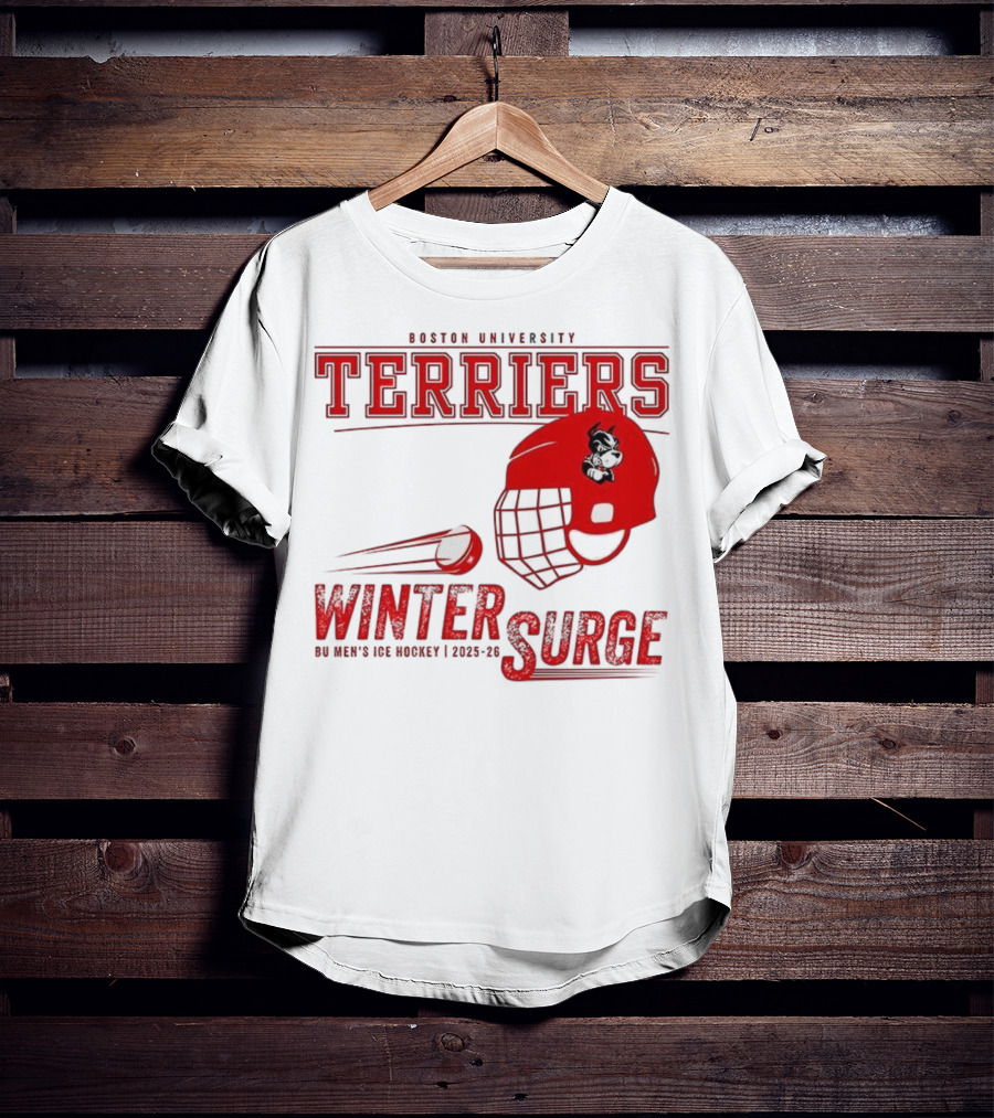Boston Terriers Hockey Winter Surge 2009-2010 T-Shirt