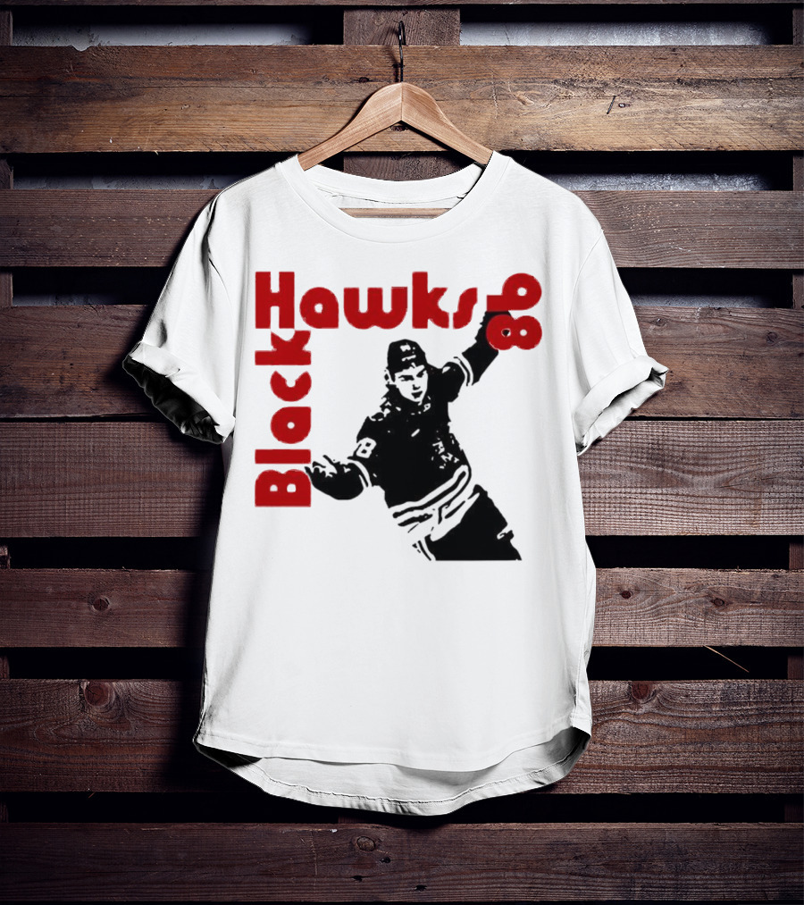 Chicago Blackhawks 98 NHL Hockey Player Celebration T-Shirt