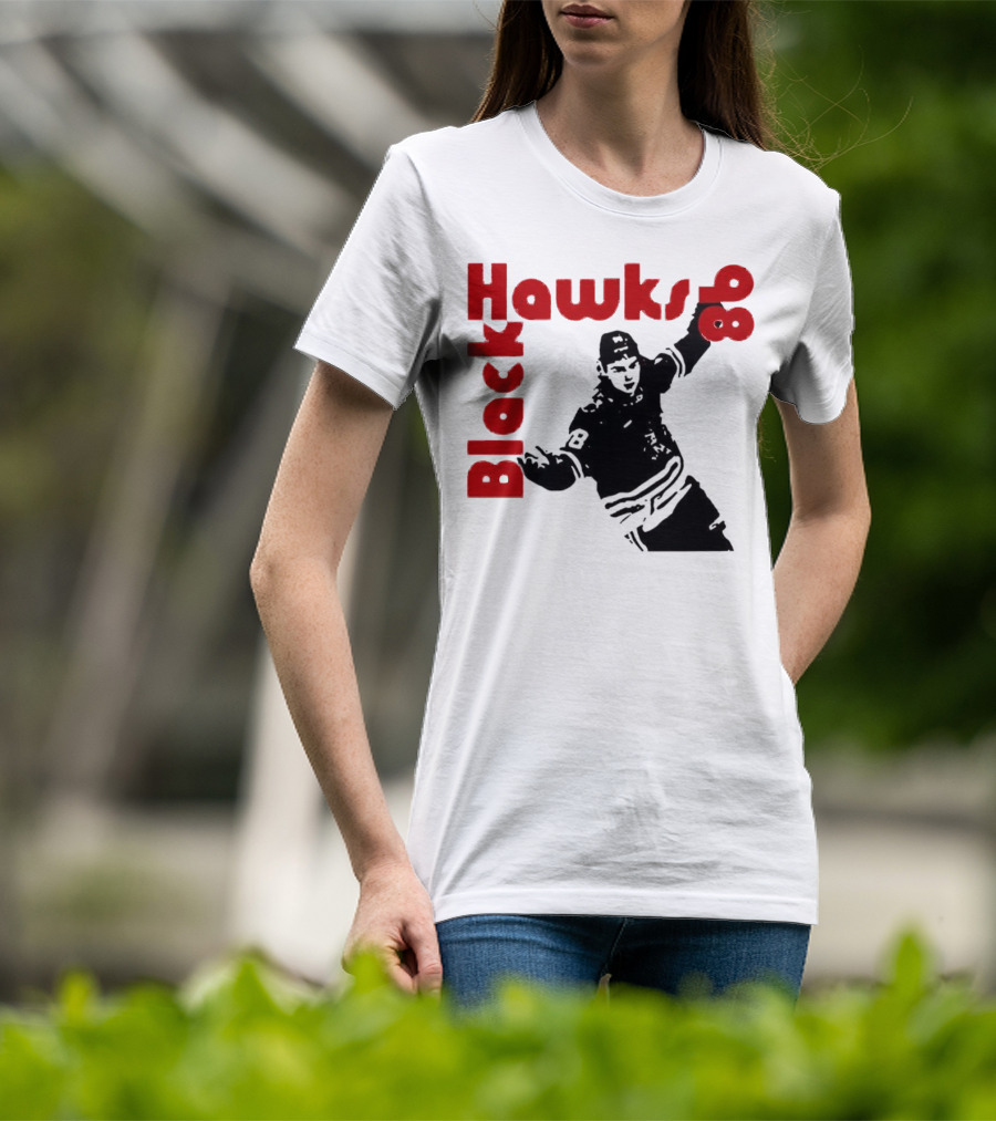 Chicago Blackhawks 98 NHL Hockey Player Celebration T-Shirt