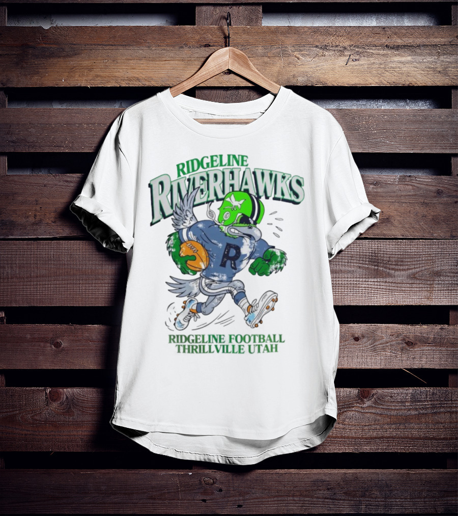 Ridgeline Riverhawks Football Thrillville Utah T-Shirt