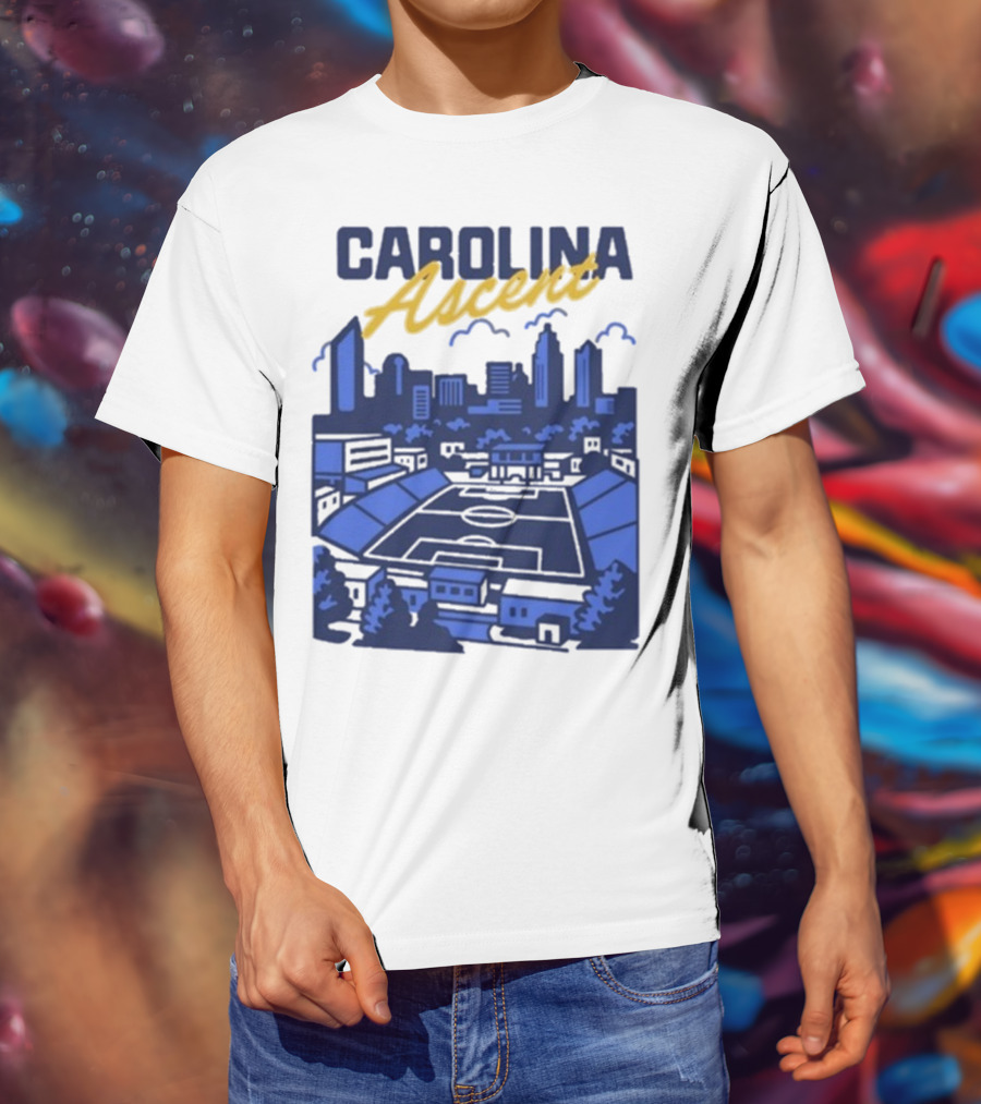 Carolina Ascent Skyline Stadium View T-Shirt