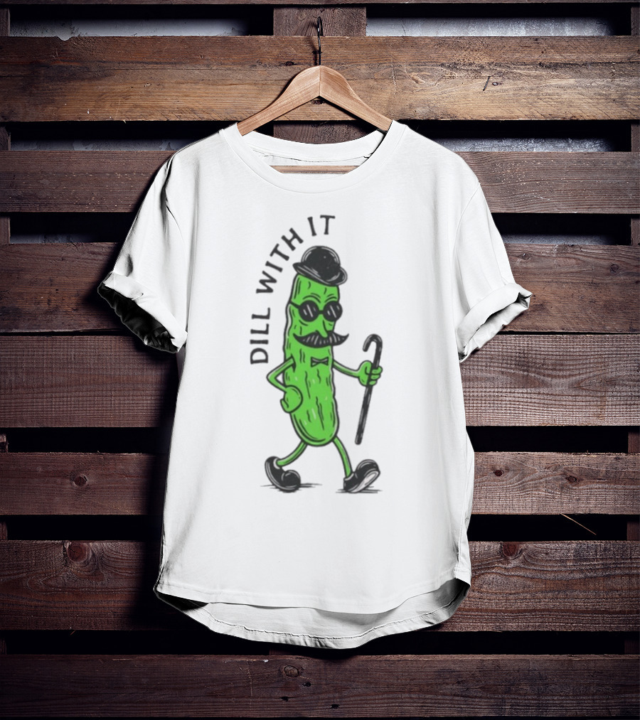 Dill With It Pickle Gentleman's Swagger T-Shirt