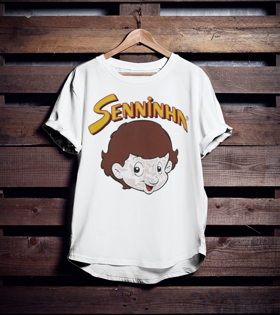 Senninha Ayrton Senna Character Merchandising T-Shirt