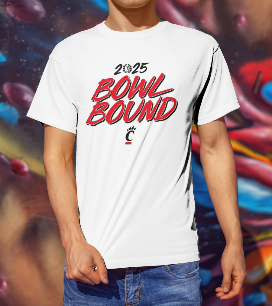 Cincinnati Bearcats 2025 Bowl Bound T-Shirt