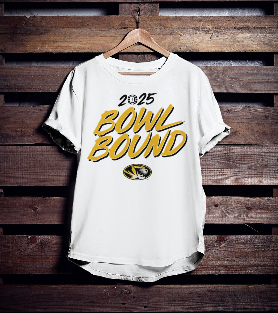Missouri Tigers 2025 Bowl Bound T-Shirt