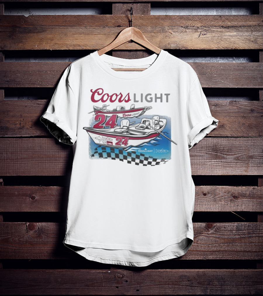 Coors Light STLHD 24 Racing Boat Collaboration T-Shirt