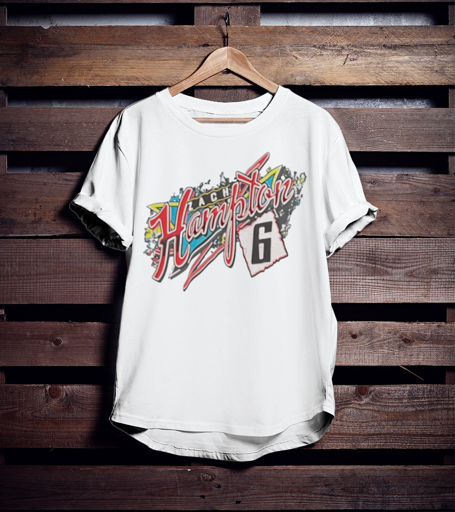 Zach Hampton 6 Vibrant Indiana Style Retro Graffiti T-Shirt