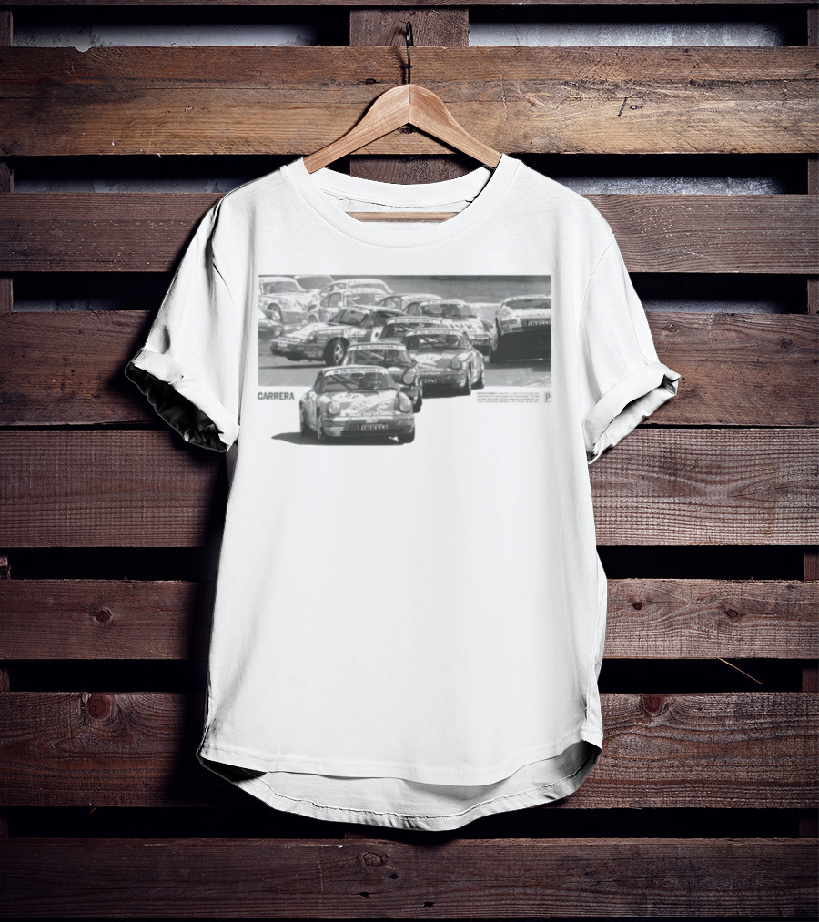 Period Correct Carrera Car Rennen DTM Labatt Euroteam Automobil 1992 1993 Classic Retro Racing Scene T-Shirt