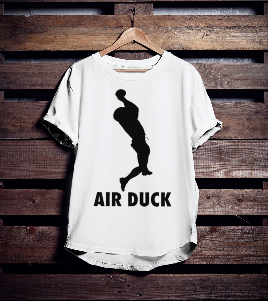 Air Duck Dunk Silhouette Jordan Parody T-Shirt
