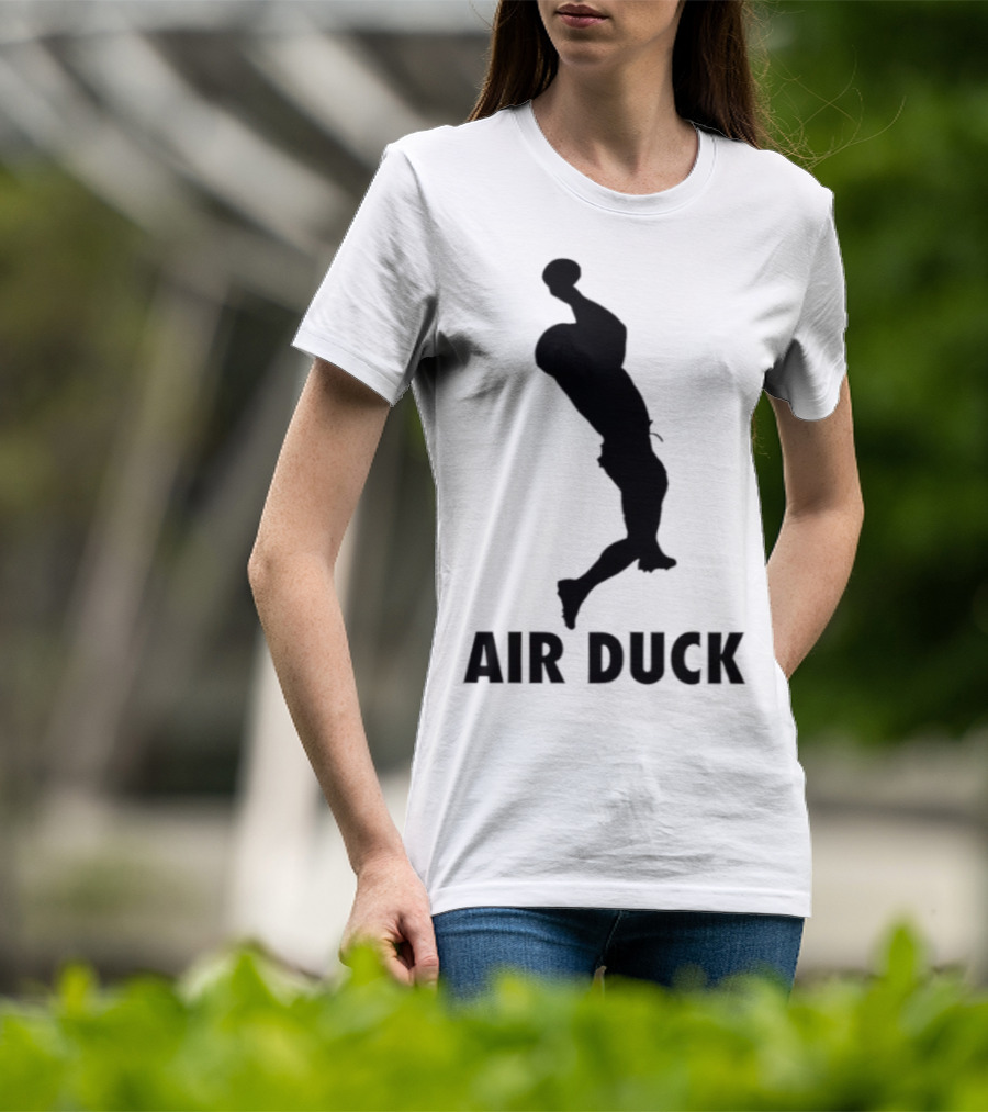 Air Duck Dunk Silhouette Jordan Parody T-Shirt