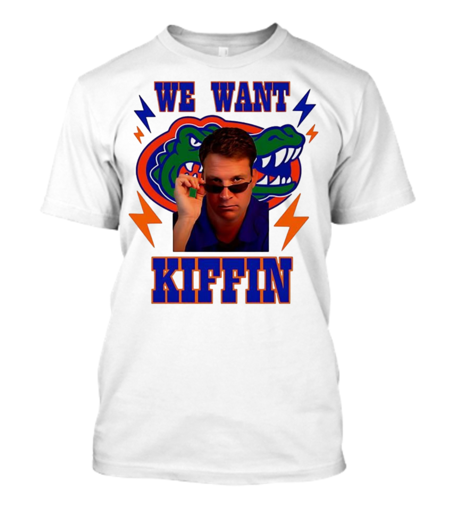 We Want Kiffin Florida Gators Football T-Shirt