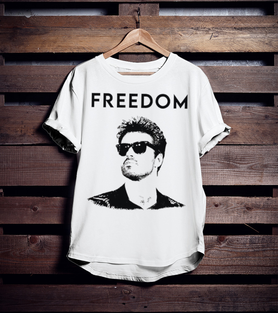 George Michael Freedom Retro Tribute T-Shirt
