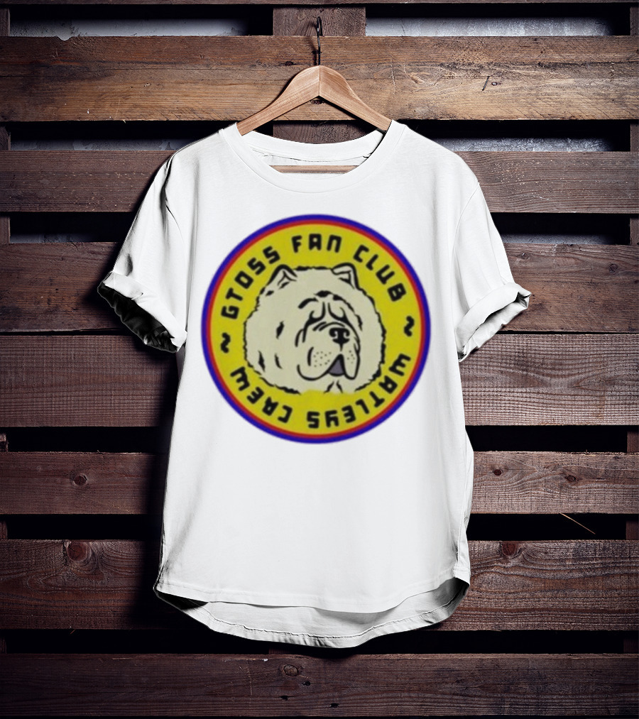 GToss Fan Club Watleys Crew Dog Emblem T-Shirt