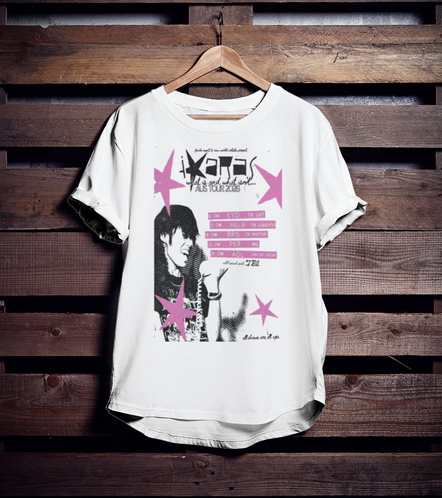 Ixara AUS Tour 2026 June Dates SYD MELB BRIS PER ADL T-Shirt