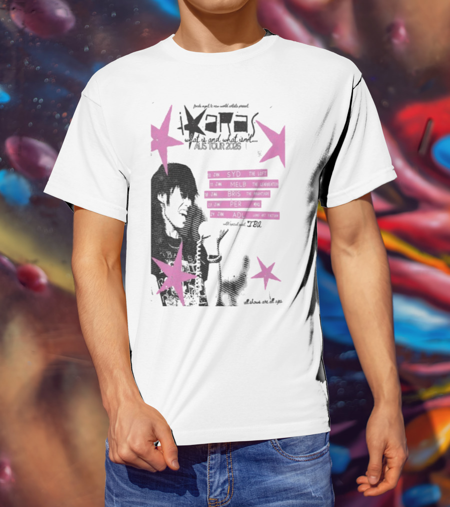 Ixara AUS Tour 2026 June Dates SYD MELB BRIS PER ADL T-Shirt