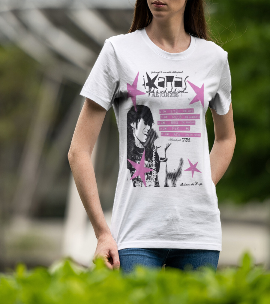 Ixara AUS Tour 2026 June Dates SYD MELB BRIS PER ADL T-Shirt