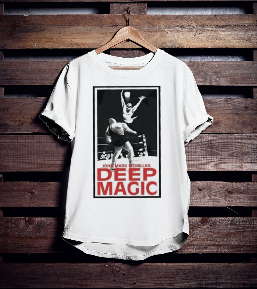 John Mark McMillan Deep Magic Wrestling Illustration T-Shirt