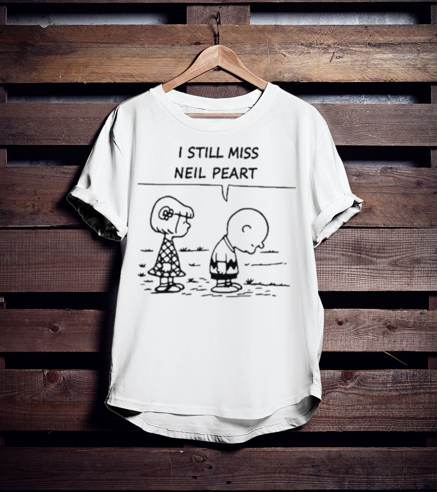 Charlie Brown Lucy Peanuts I Still Miss Neil Peart T-Shirt