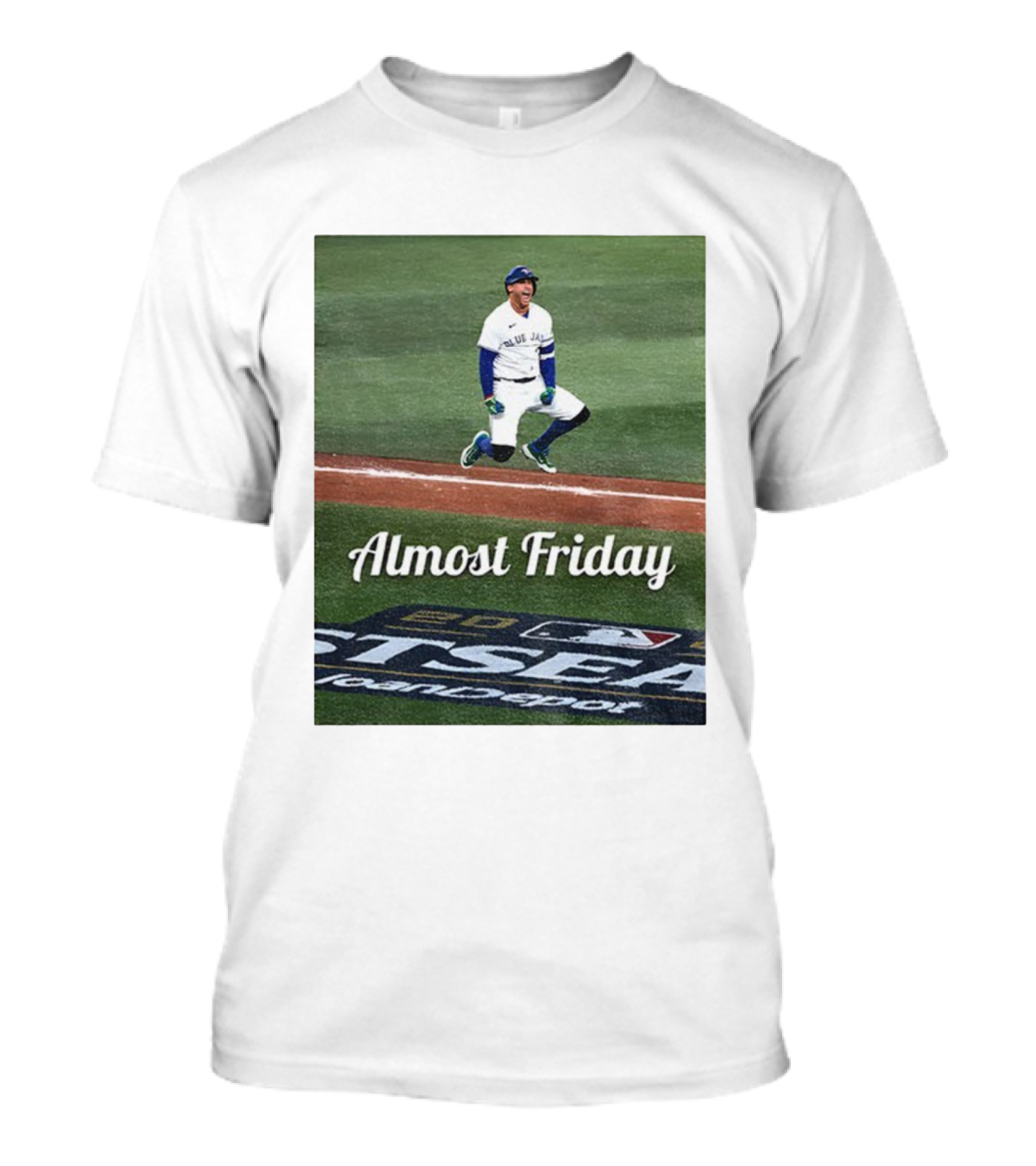 Almost Friday George Springer Jump Toronto Blue Jays Baseball Playoffs T-Shirt