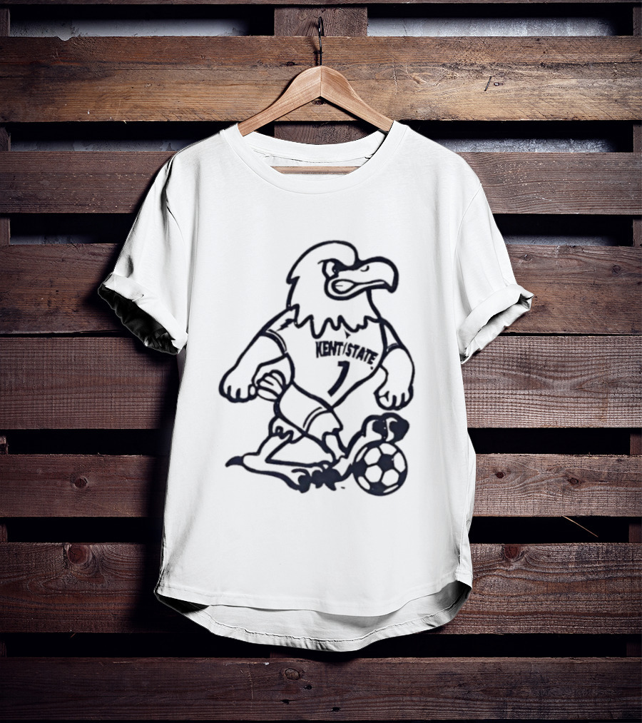 Kent State Eagle Soccer Mascot T-Shirt