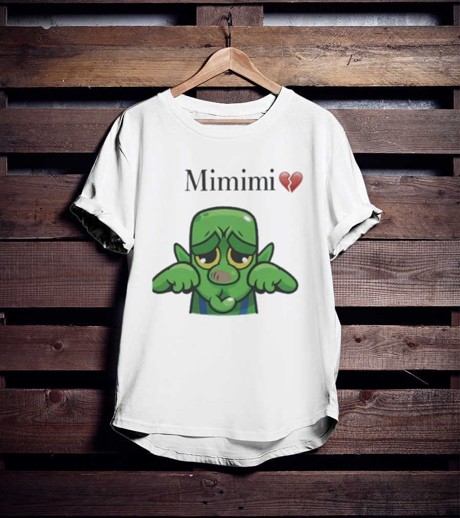 Mimimi Heartbroken Goblin Clash Royale Emojis T-Shirt