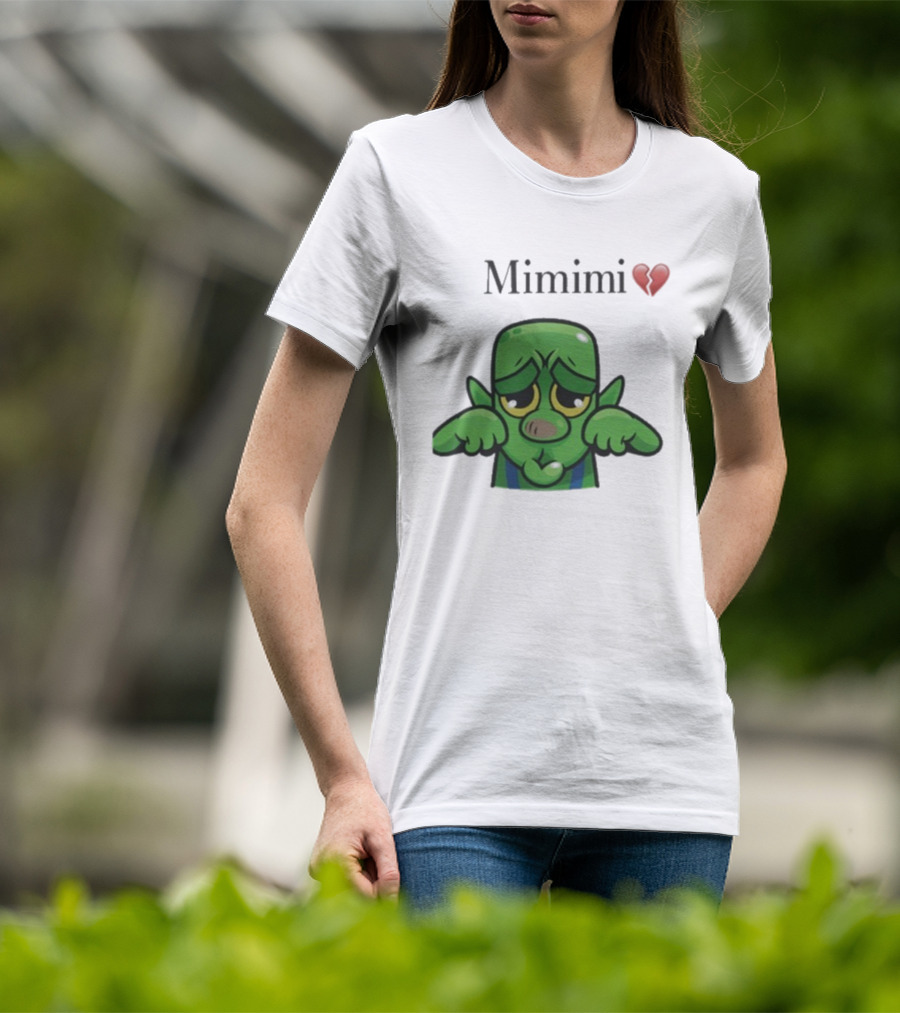 Mimimi Heartbroken Goblin Clash Royale Emojis T-Shirt