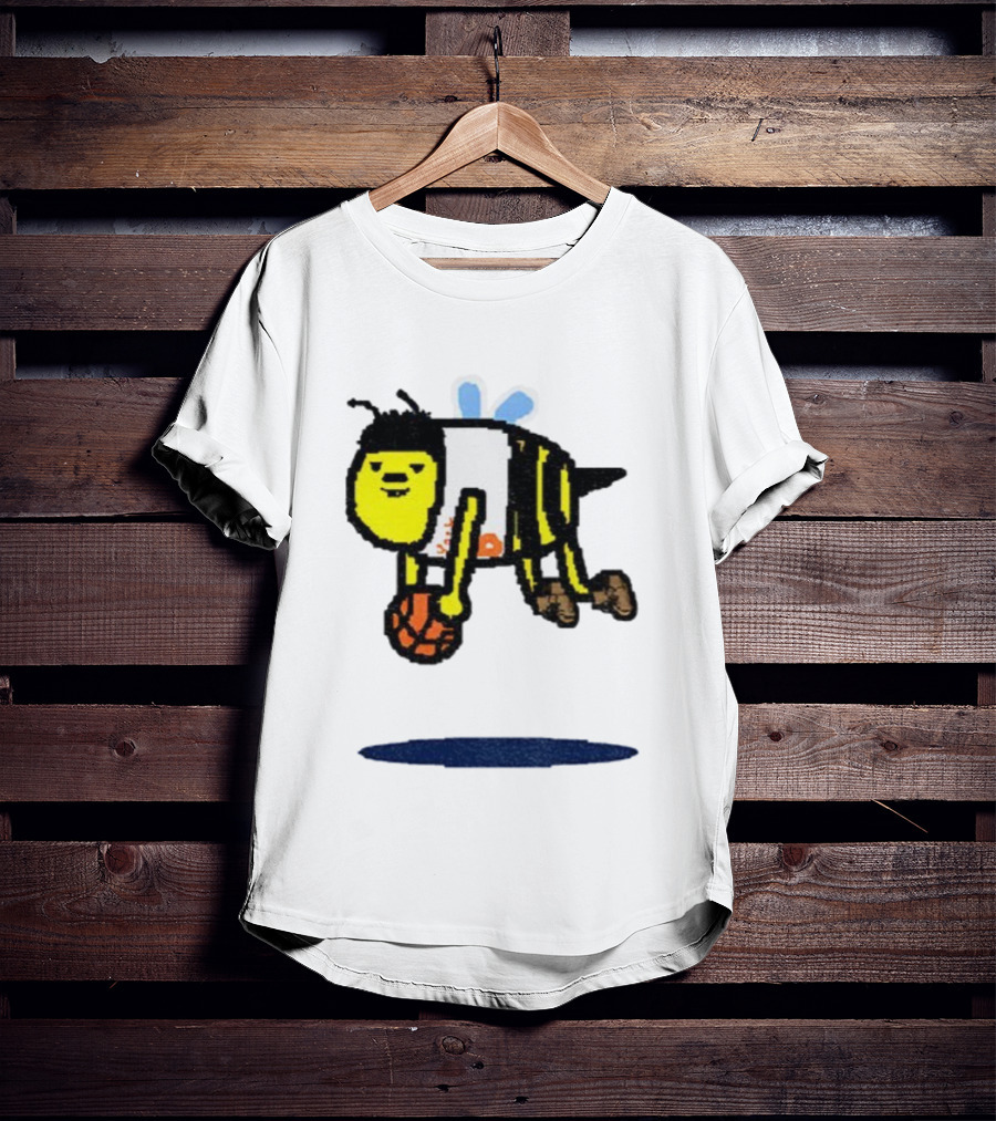 OG Anuno-bee Dribbling Basketball Knicks Paint Style T-Shirt