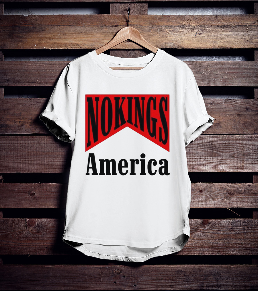 NOKINGS America Medicine Packaging Sarcastic Fashion T-Shirt