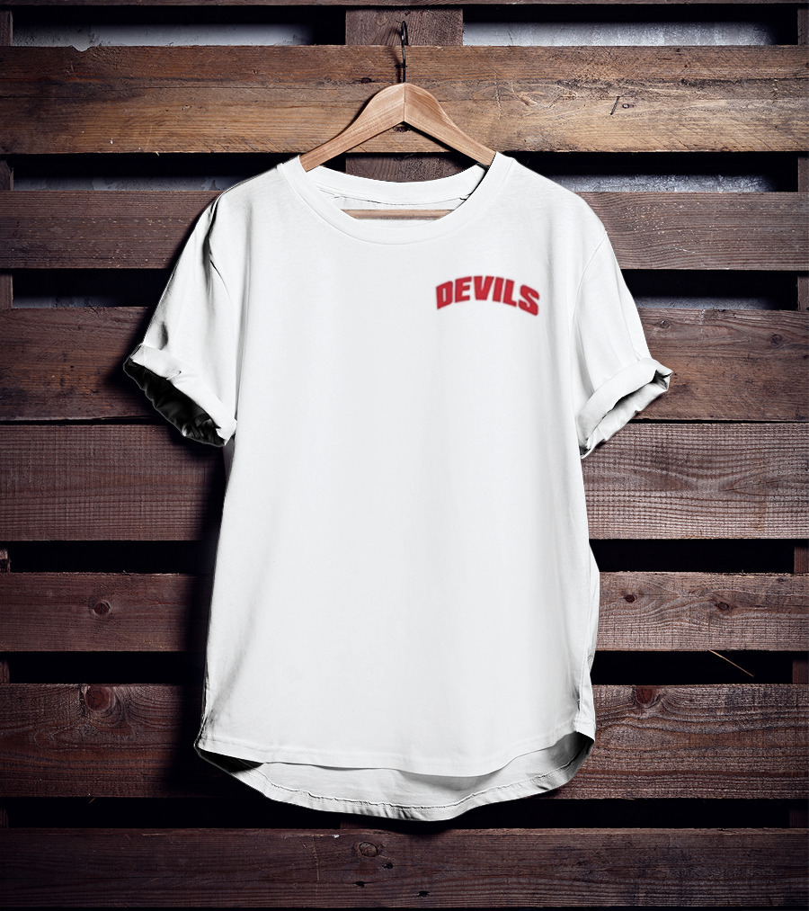 New Jersey Devils Vintage History Team Retro Style T-Shirt