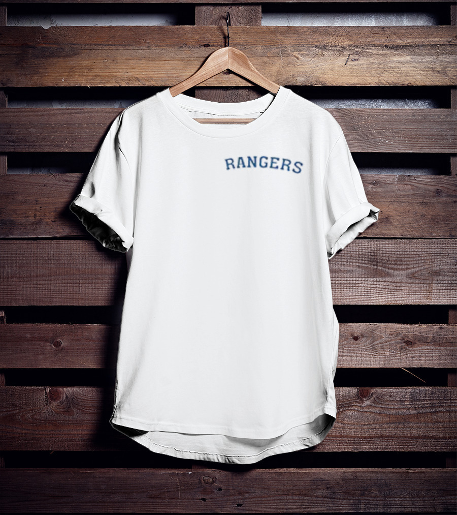 Vintage New York Rangers Retro Style Wordmark T-Shirt
