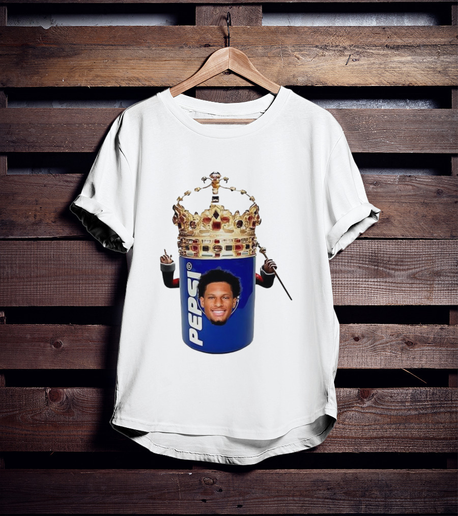 Oronde Gadsden Pepsi Crown Los Angeles Chargers King Parody T-Shirt
