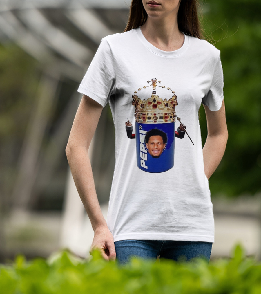 Oronde Gadsden Pepsi Crown Los Angeles Chargers King Parody T-Shirt