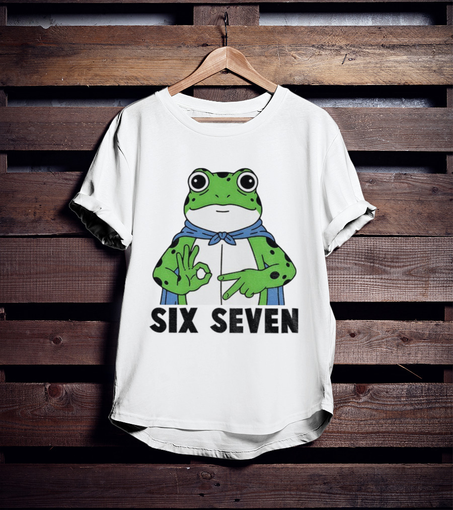 Portland Frog Six Seven Anti Fascism Meme T-Shirt