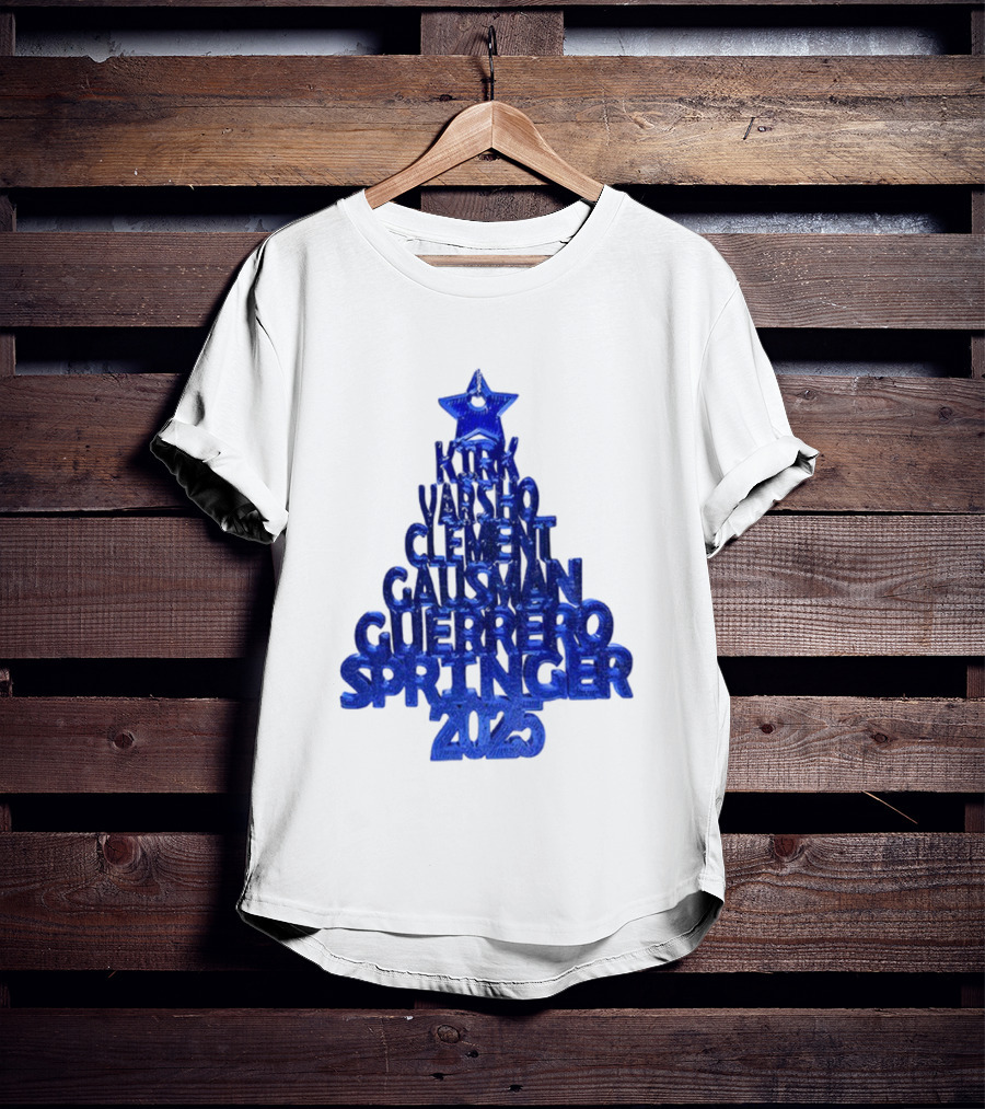 5th Inning World Series Freddie Freeman Kirk Mano Clement Gausman Guerrero Springer 2023 T-Shirt