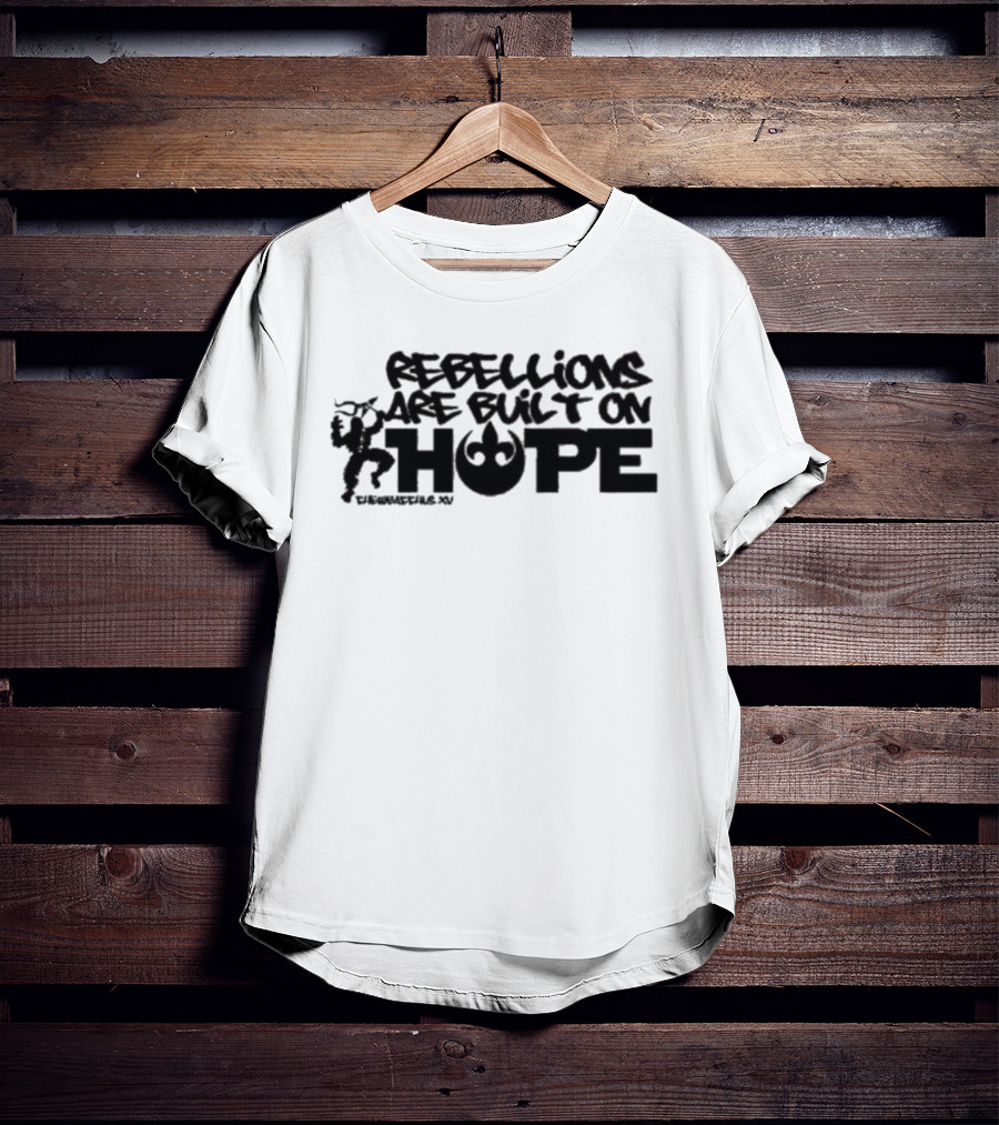 Chewbacchus Rebellions Are Built On Hope Fleur De Lis Mardi Gras Theme T-Shirt