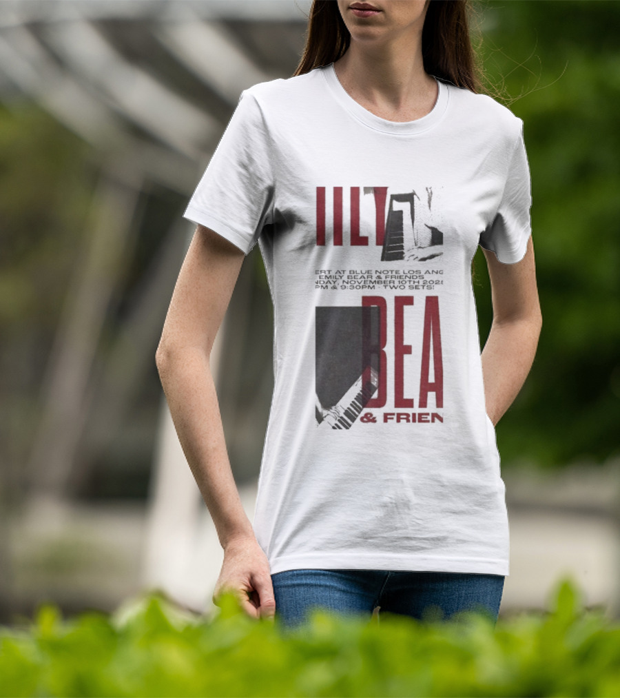 Emily Bear And Friends Live Performance November 10 2025 Blue Note Los Angeles T-Shirt