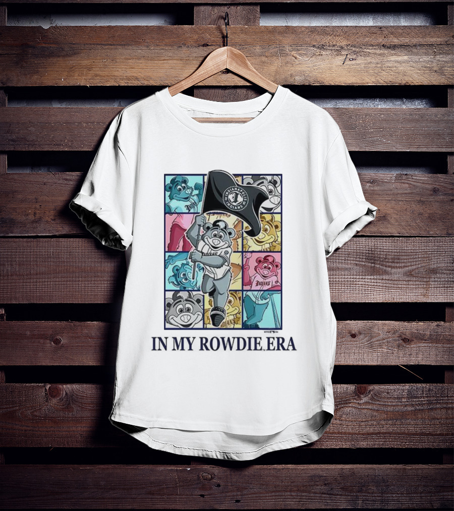 Indianapolis Indians Mascot In My Rowdie Era Fan Art T-Shirt