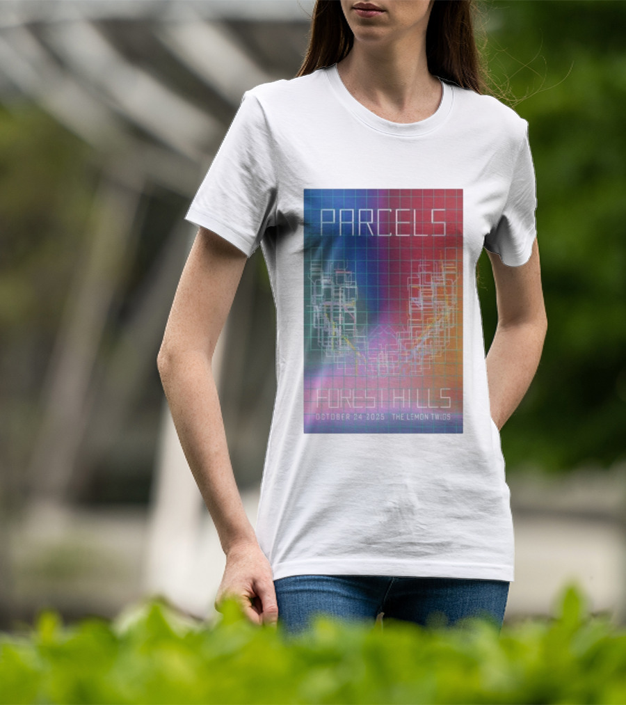 PARCELS Forest Hills October 24 2025 The Lemon Twigs Stadium Event T-Shirt