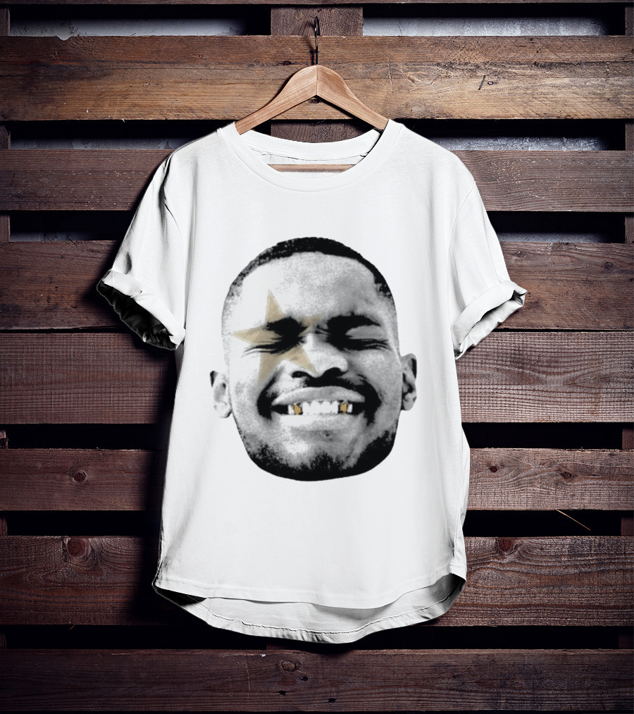 Santan Dave Star Face Grin Icon Gold Teeth T-Shirt