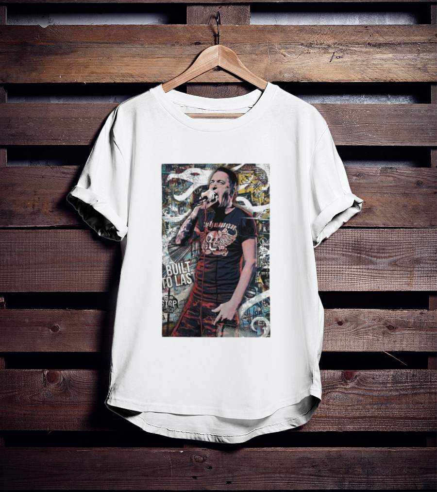 Sick Of It All Built To Last Lou Koller Hardcore Punk NYC Street Art Skull Tattoo T-Shirt