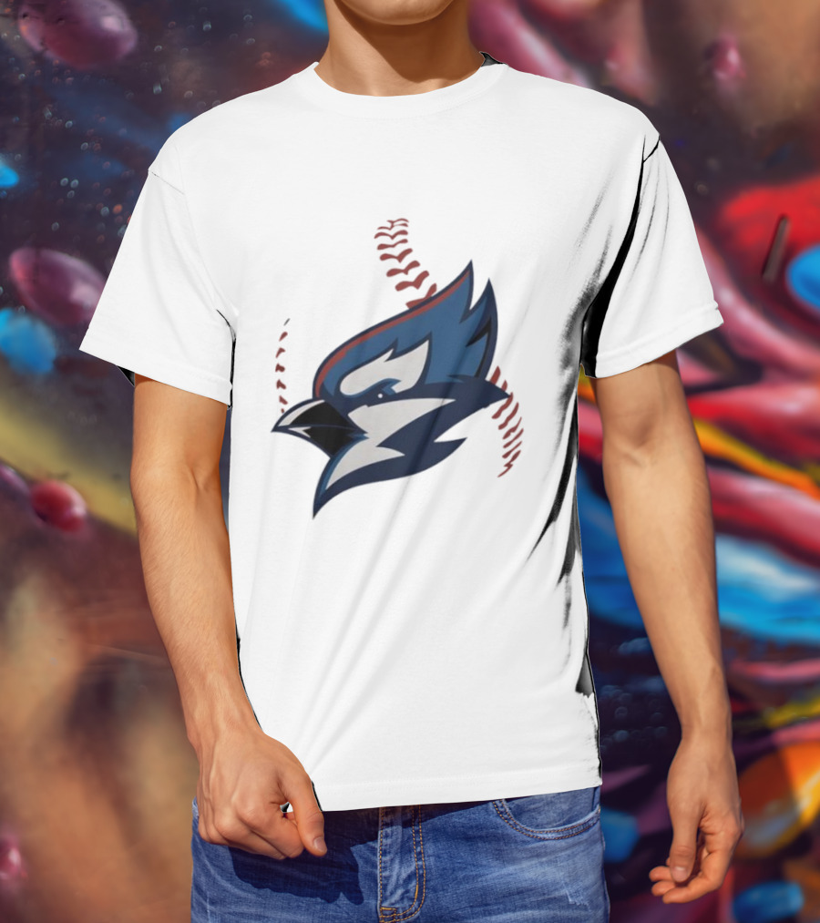 Toronto Blue Jays 2025 World Series Baseball Blue Jay Head T-Shirt