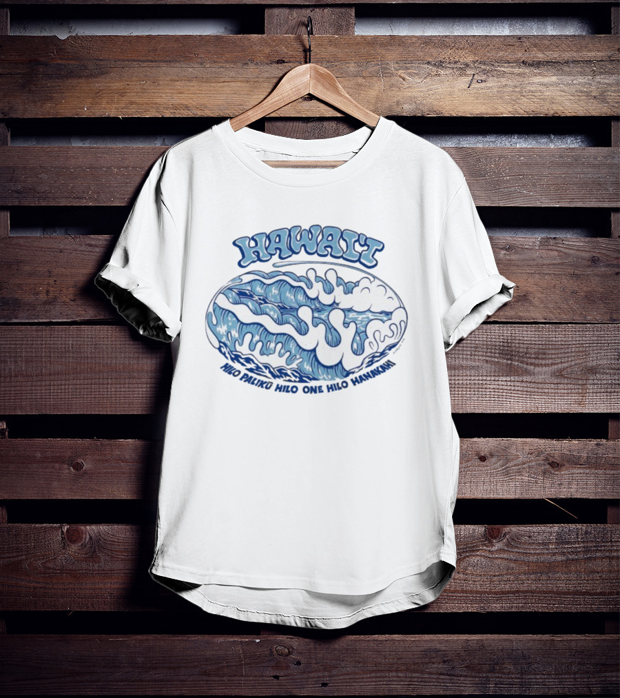 Aaron Kai Hilo Hawaii Surf Waves Hilo Paliku Hilo One Hilo Hanakahi T-Shirt