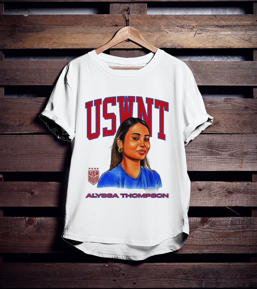 USWNT Alyssa Thompson United States Soccer Team T-Shirt
