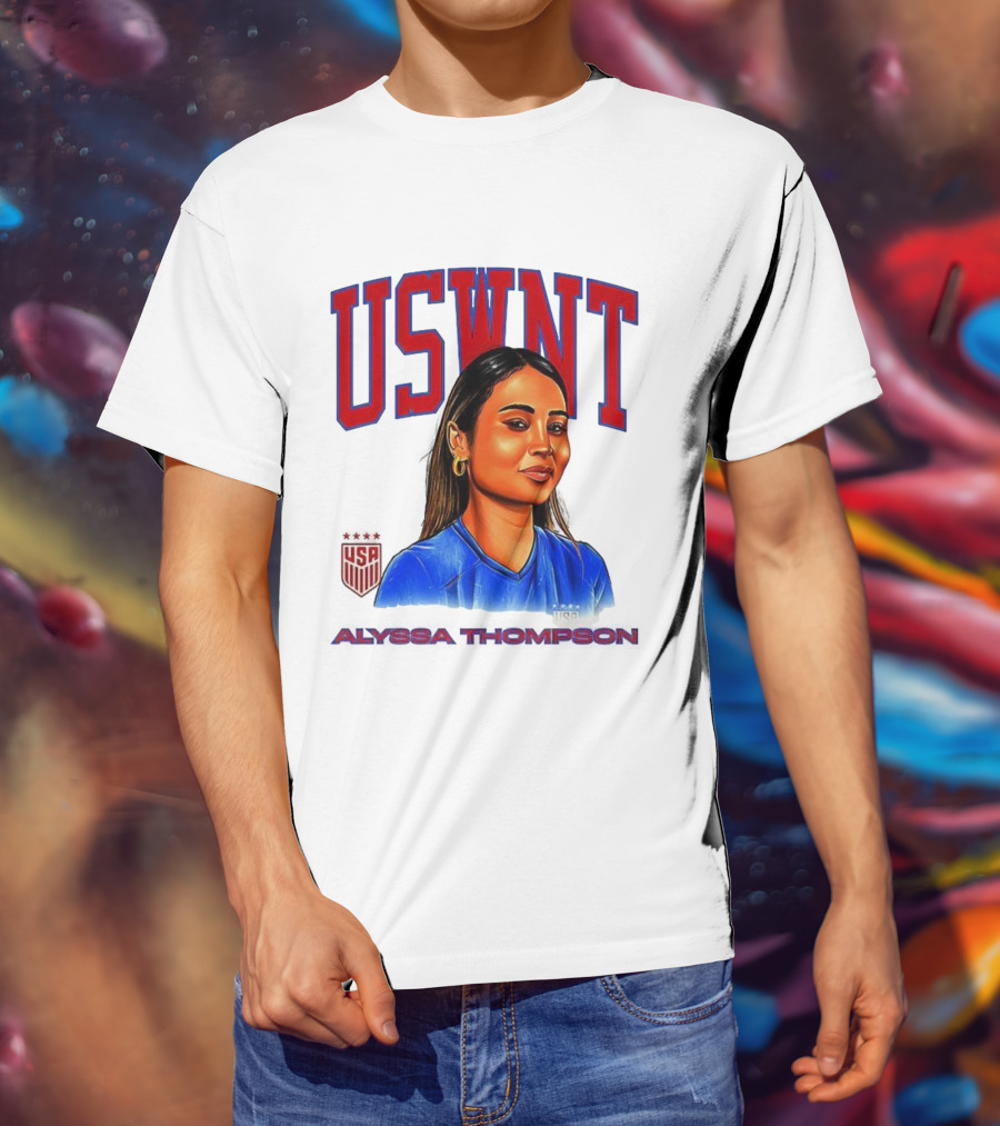 USWNT Alyssa Thompson United States Soccer Team T-Shirt
