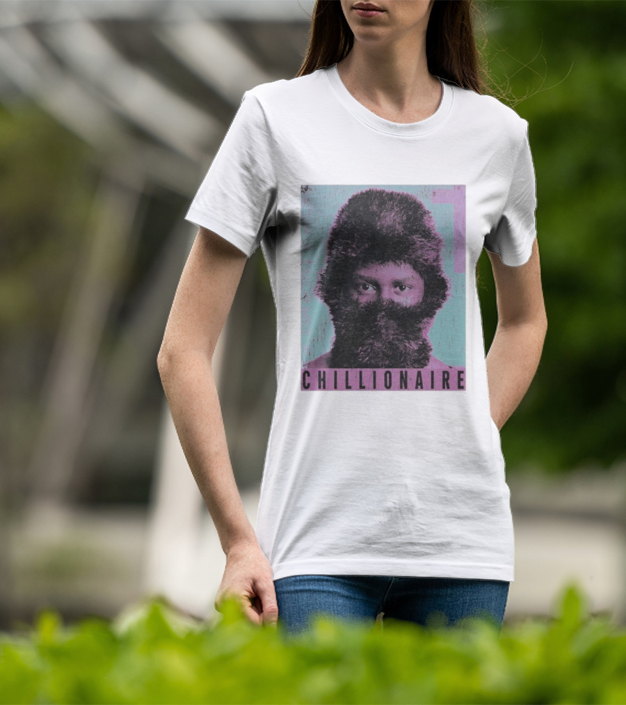 Benny Chill Chillionaire Furry Winter Hat Retro Style T-Shirt