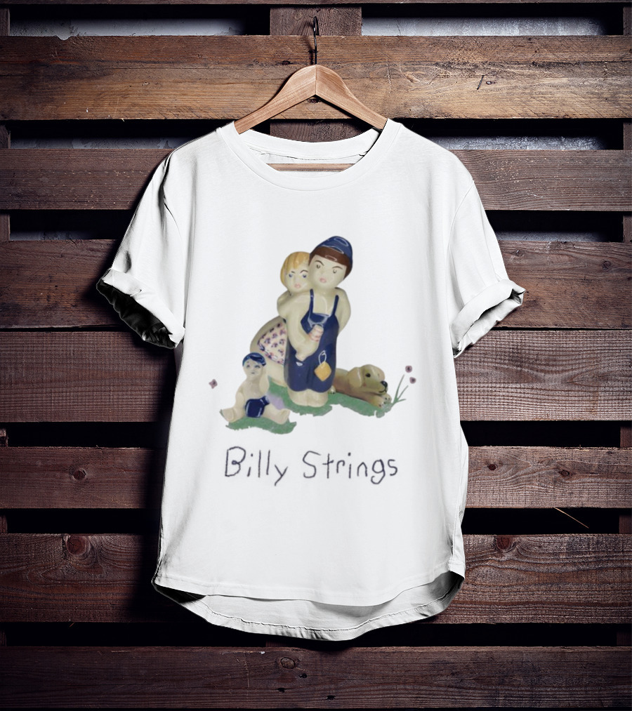 Billy Strings The Family Strings Figurine Style T-Shirt