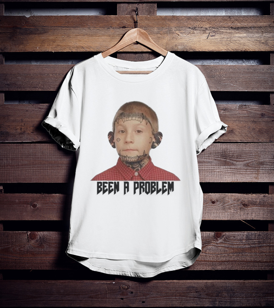 Caskey Tattoo Face Been A Problem T-Shirt