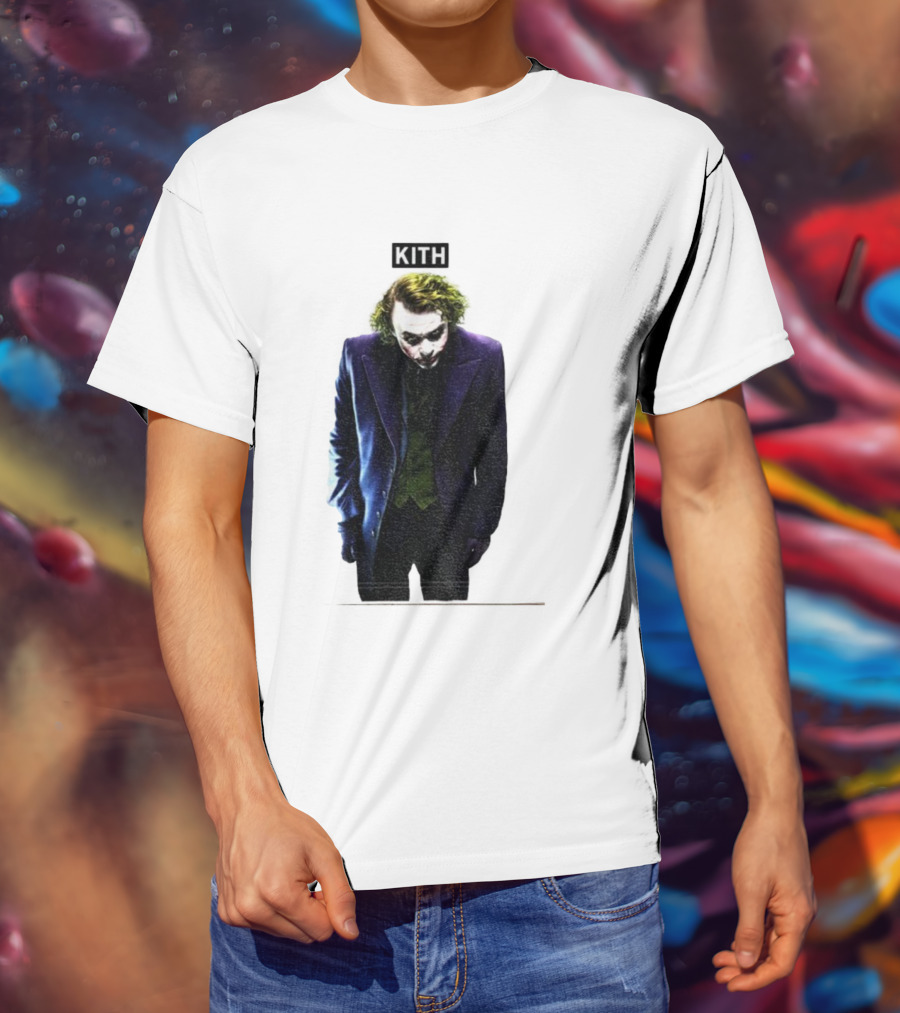 Dodgers Batman Kith Joker Collaboration T-Shirt
